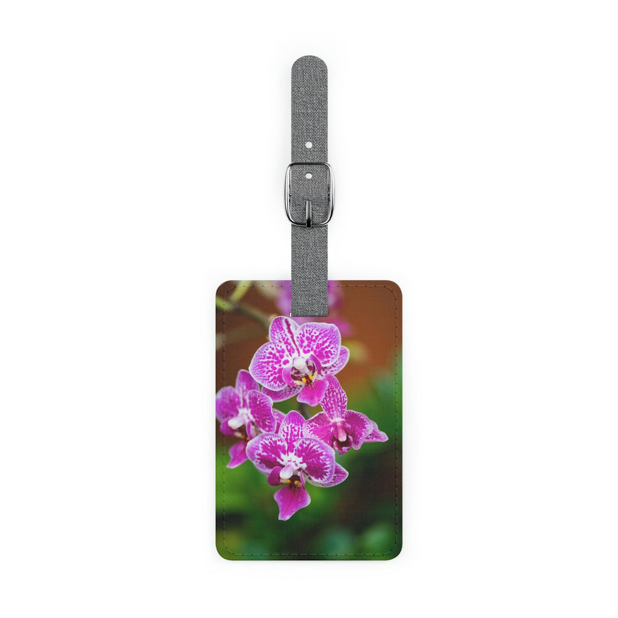 Spotted Orchid - Luggage Tag - Visiting This World