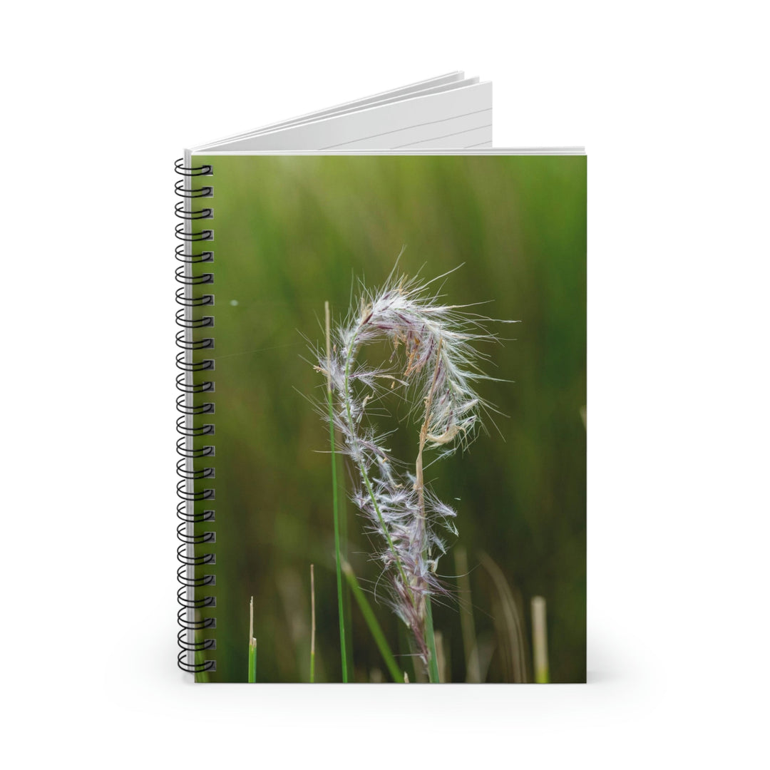 Spreading Seeds - Spiral Ruled Line Notebook - Visiting This World