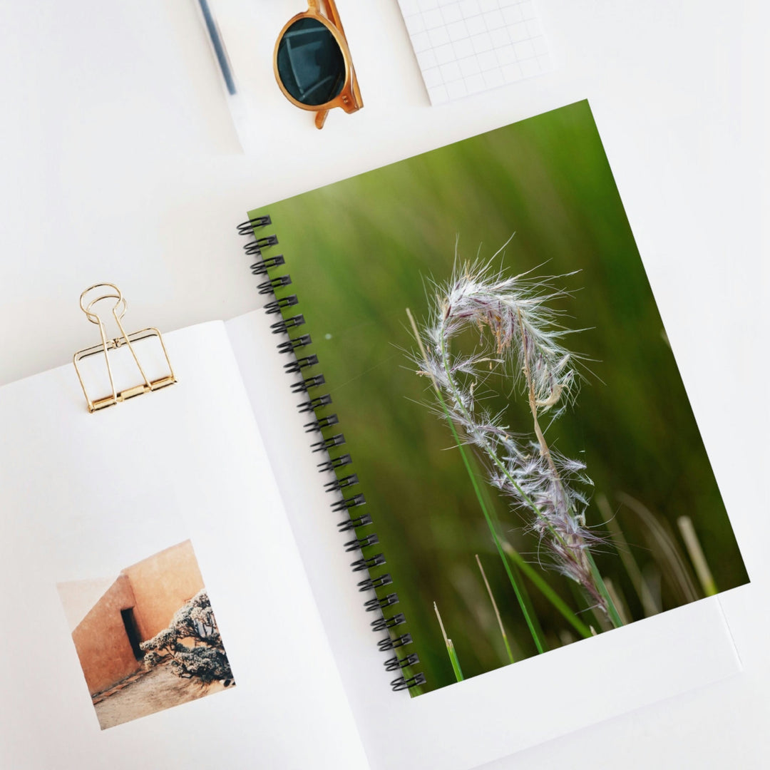 Spreading Seeds - Spiral Ruled Line Notebook - Visiting This World