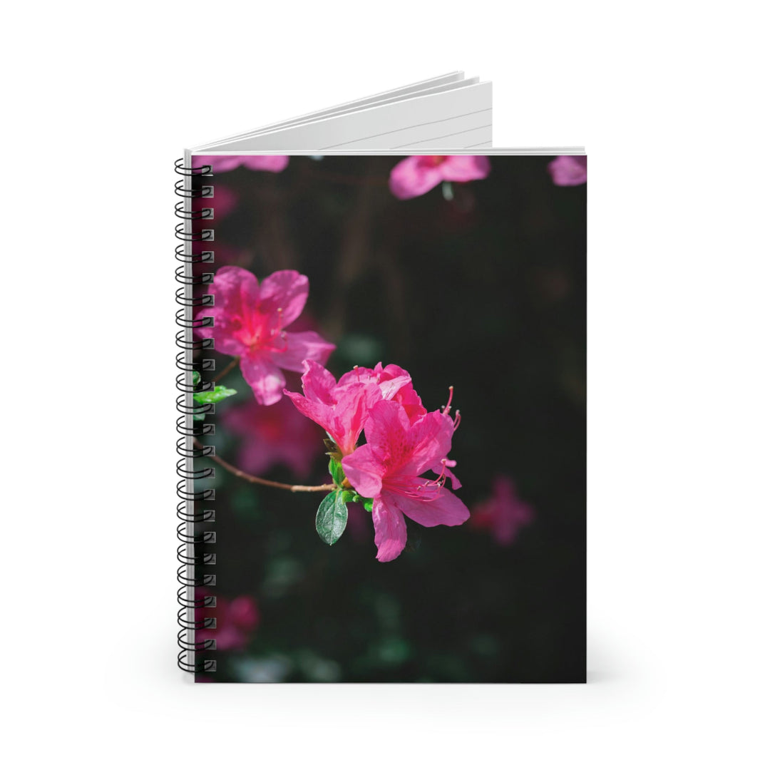 Standout Azalea - Spiral Ruled Line Notebook - Visiting This World