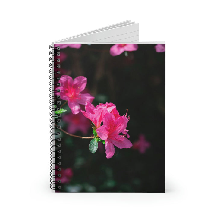 Standout Azalea - Spiral Ruled Line Notebook - Visiting This World