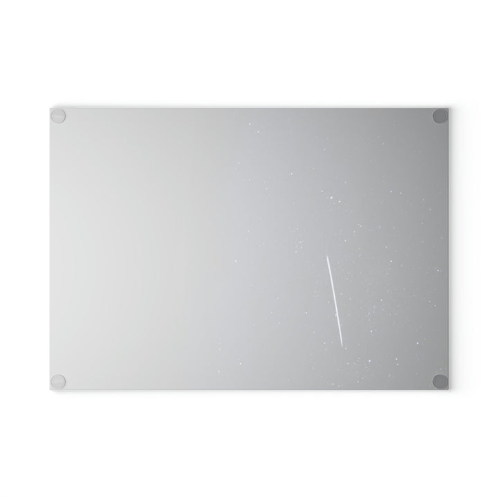 Starlink Above the Canyon - Glass Cutting Board - Visiting This World