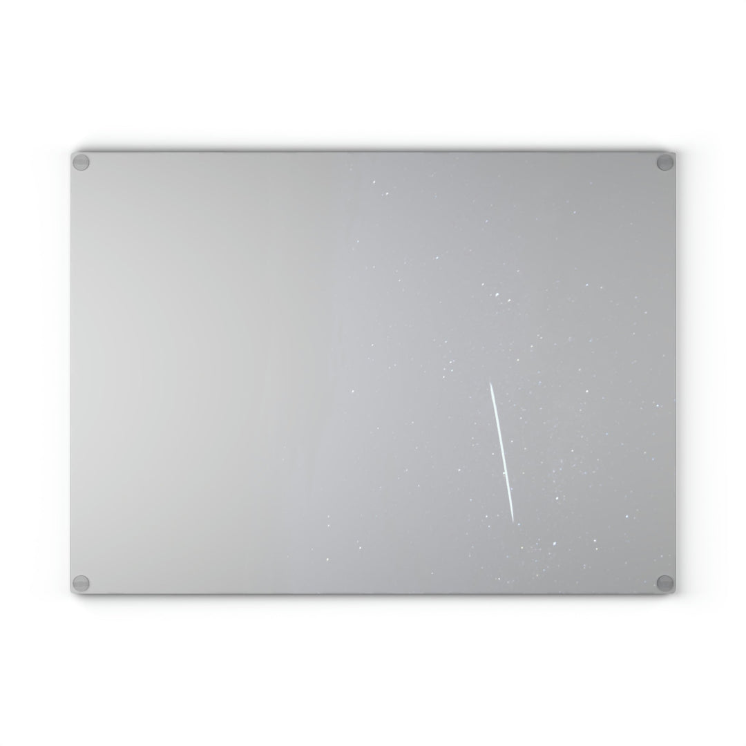 Starlink Above the Canyon - Glass Cutting Board - Visiting This World