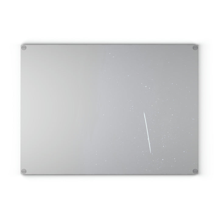 Starlink Above the Canyon - Glass Cutting Board - Visiting This World