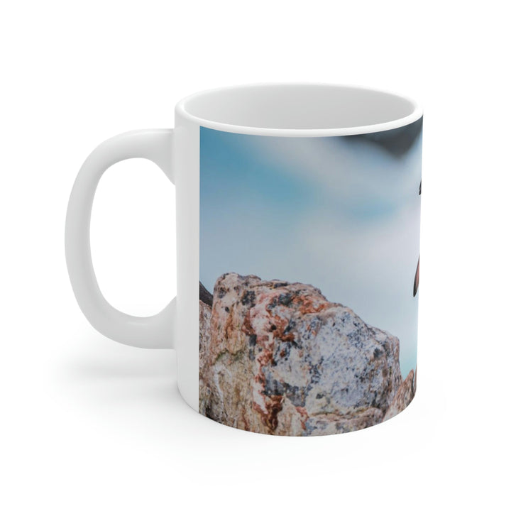 Stretched Penguin - Ceramic Mug 11oz - Visiting This World