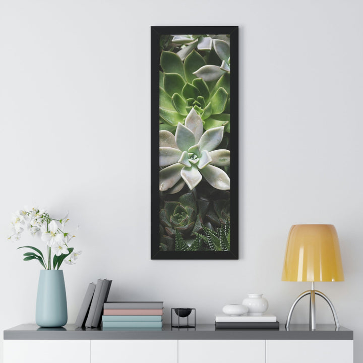 Succulent Array - Framed Print - Visiting This World