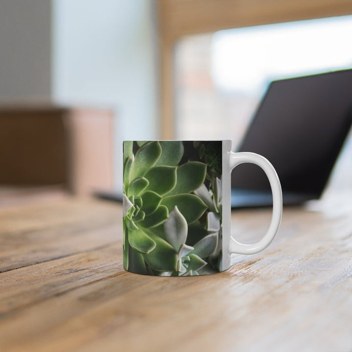 Succulent Array - Mug 11oz - Visiting This World