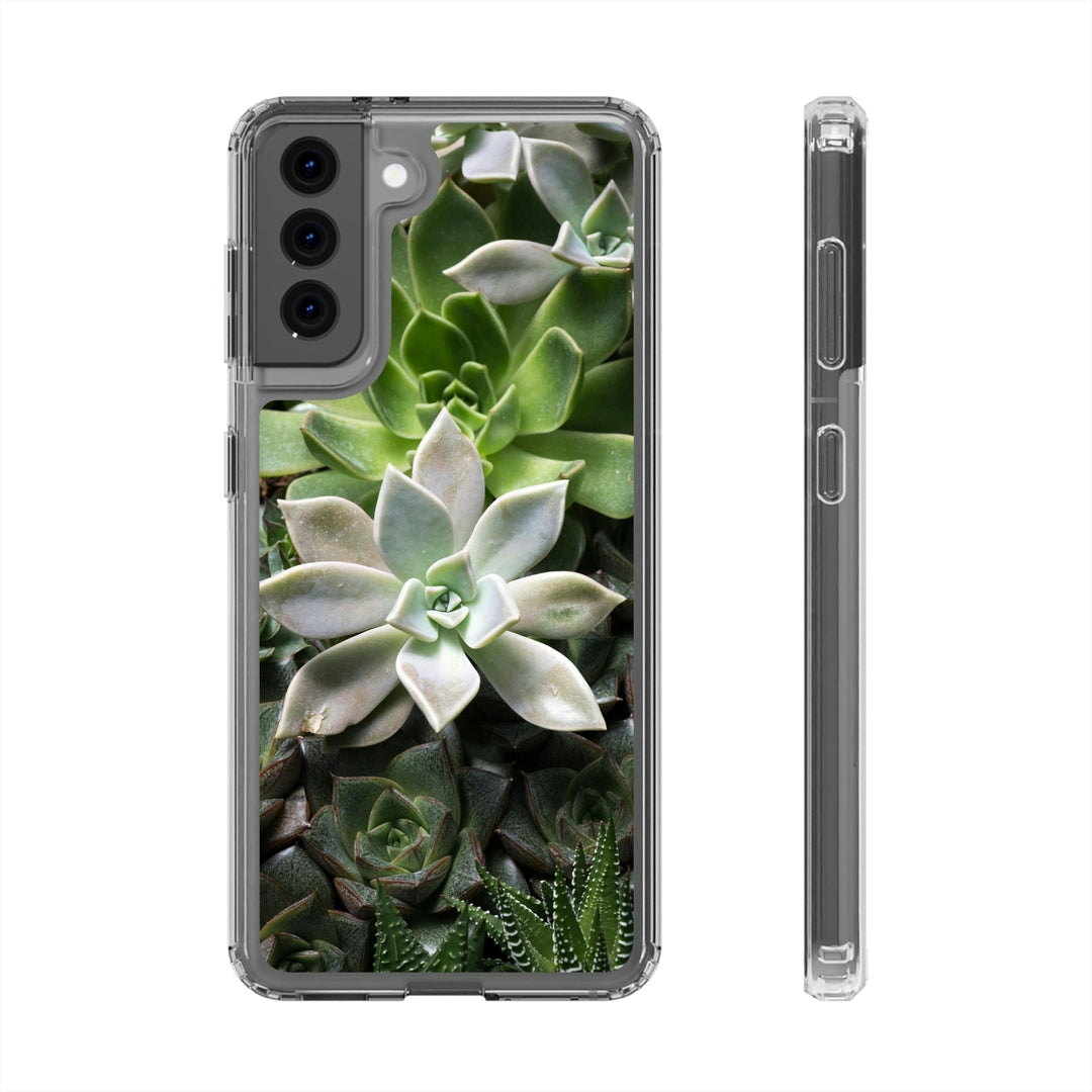 Succulent Array - Phone Case Featuring Photography Art - Visiting This World