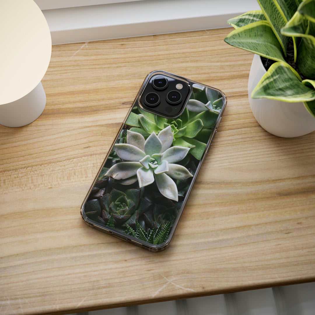 Succulent Array - Phone Case Featuring Photography Art - Visiting This World