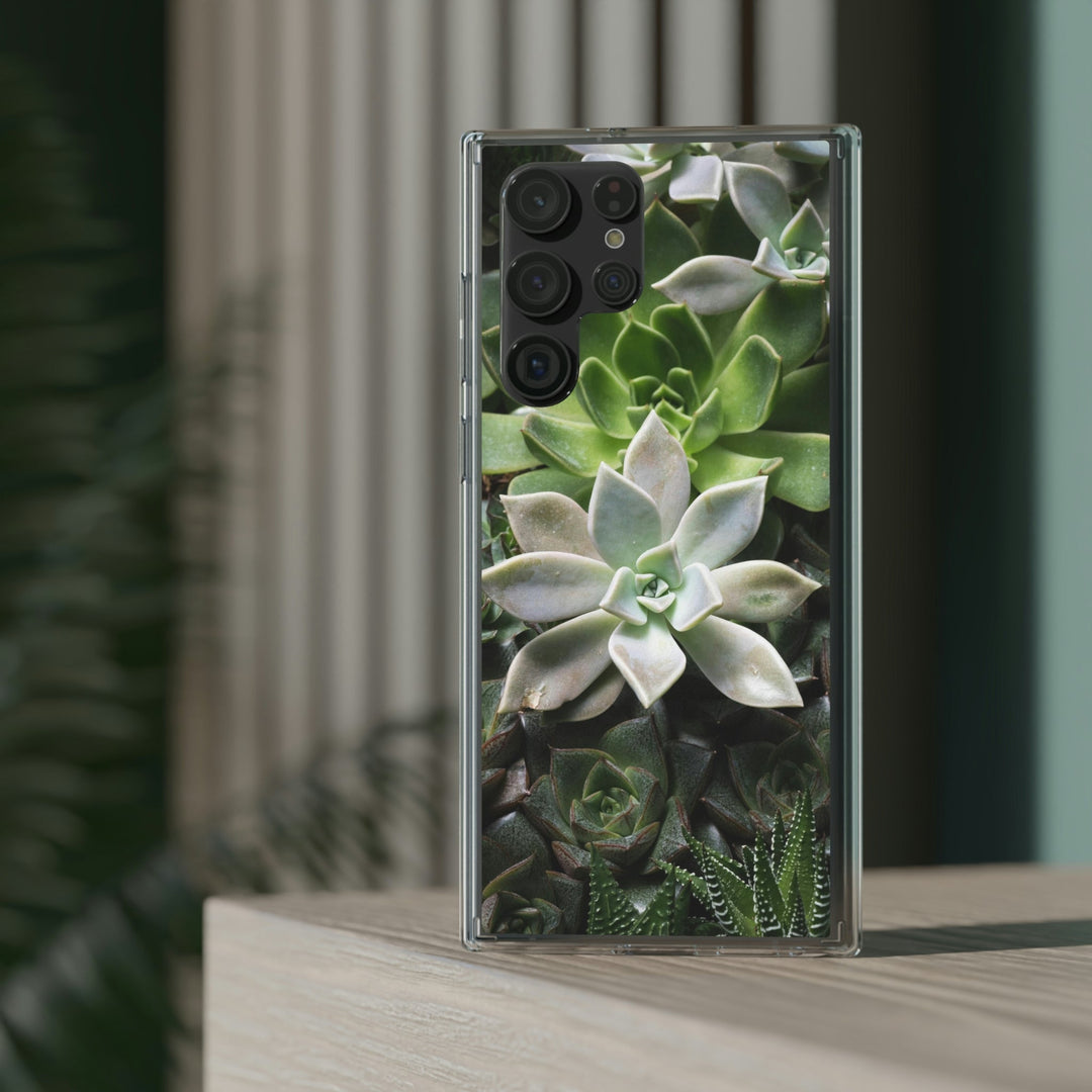 Succulent Array - Phone Case Featuring Photography Art - Visiting This World