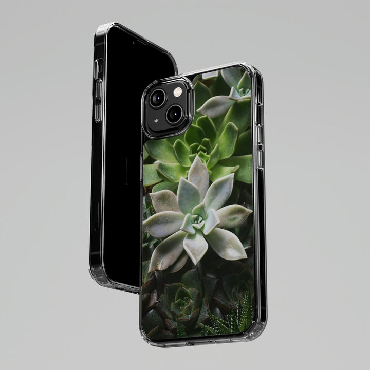 Succulent Array - Phone Case Featuring Photography Art - Visiting This World