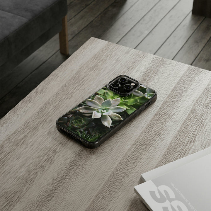 Succulent Array - Phone Case Featuring Photography Art - Visiting This World