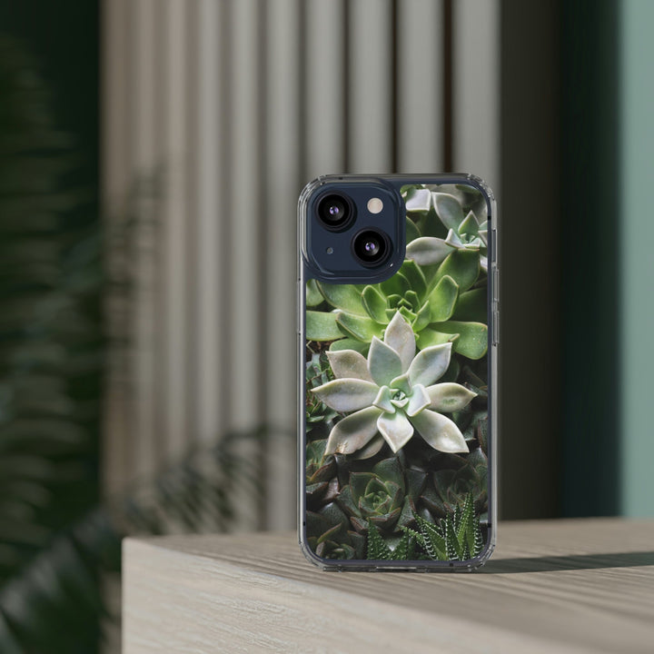 Succulent Array - Phone Case Featuring Photography Art - Visiting This World