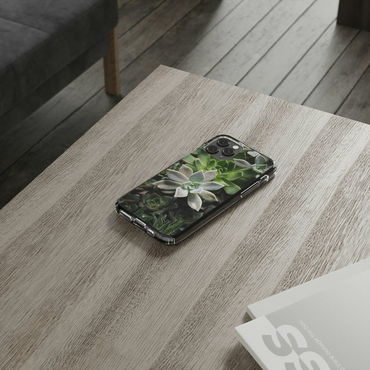 Succulent Array - Phone Case Featuring Photography Art - Visiting This World