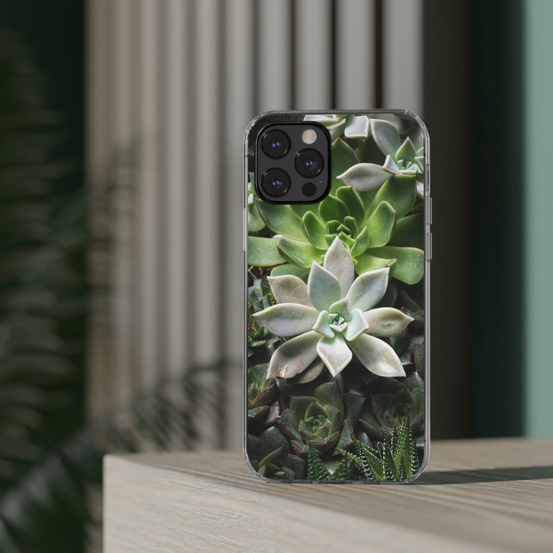 Succulent Array - Phone Case Featuring Photography Art - Visiting This World