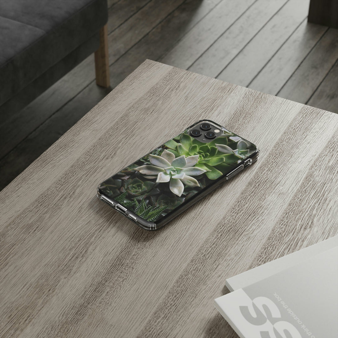 Succulent Array - Phone Case Featuring Photography Art - Visiting This World