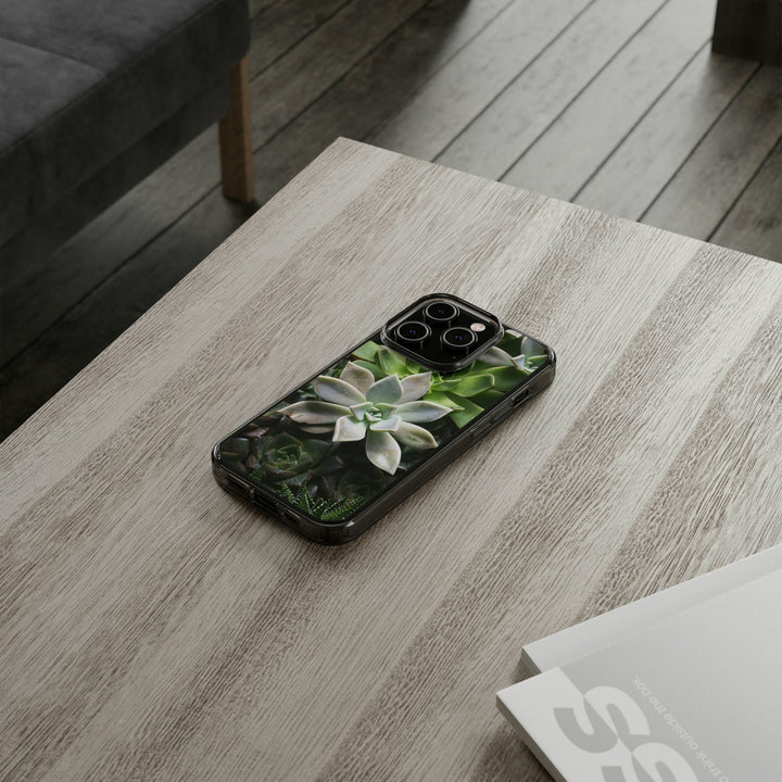 Succulent Array - Phone Case Featuring Photography Art - Visiting This World