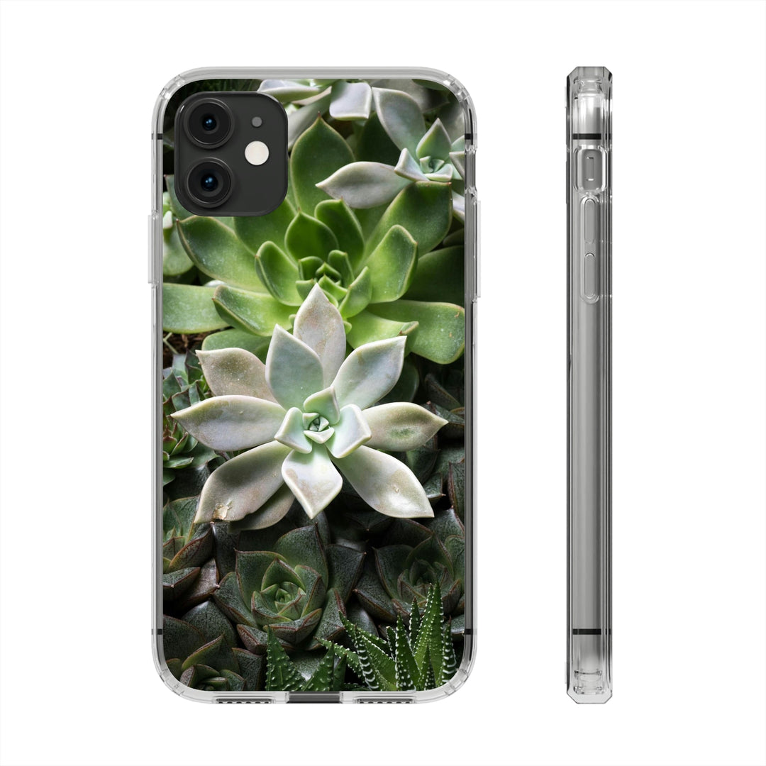 Succulent Array - Phone Case Featuring Photography Art - Visiting This World