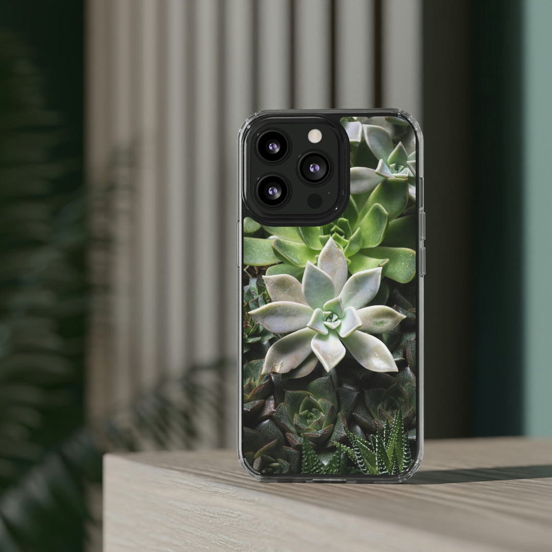 Succulent Array - Phone Case Featuring Photography Art - Visiting This World