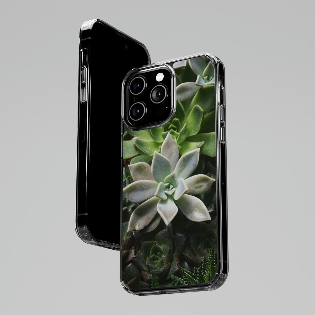 Succulent Array - Phone Case Featuring Photography Art - Visiting This World