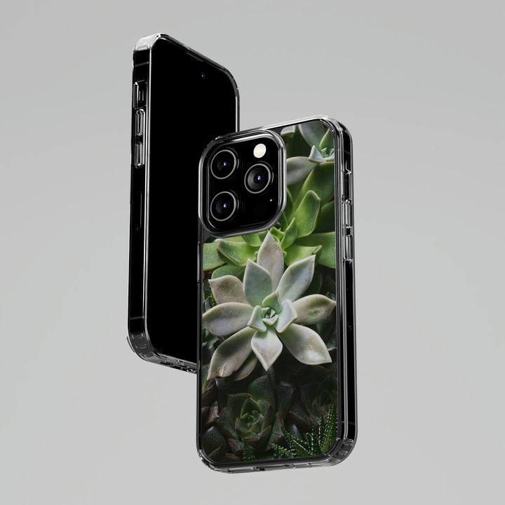 Succulent Array - Phone Case Featuring Photography Art - Visiting This World