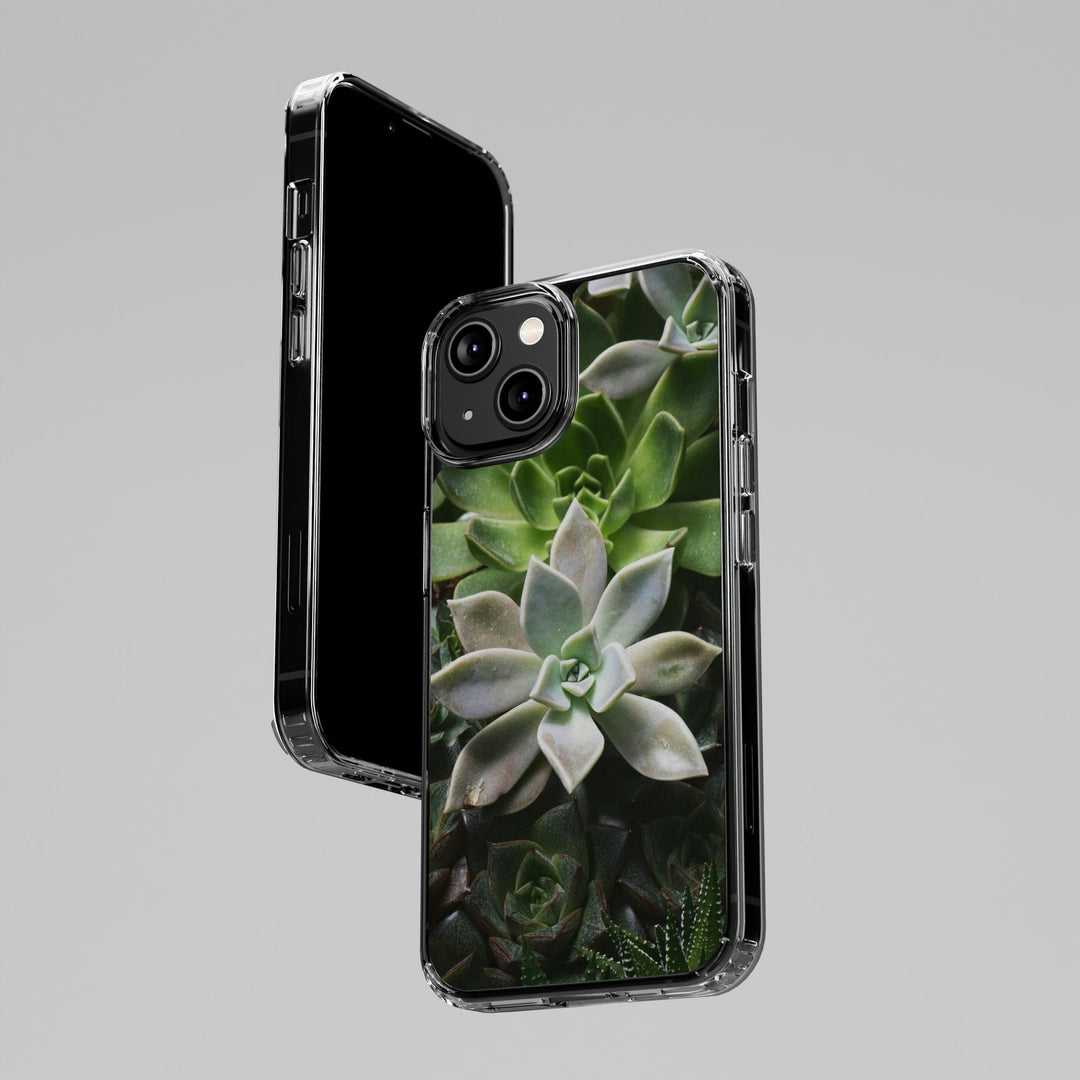 Succulent Array - Phone Case Featuring Photography Art - Visiting This World