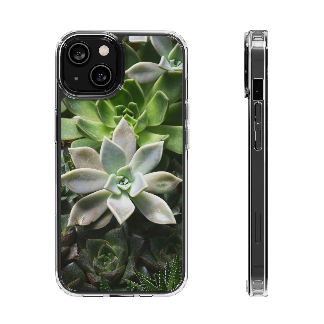 Succulent Array - Phone Case Featuring Photography Art - Visiting This World