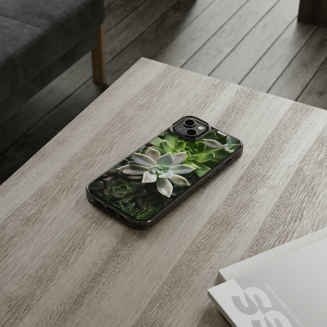 Succulent Array - Phone Case Featuring Photography Art - Visiting This World