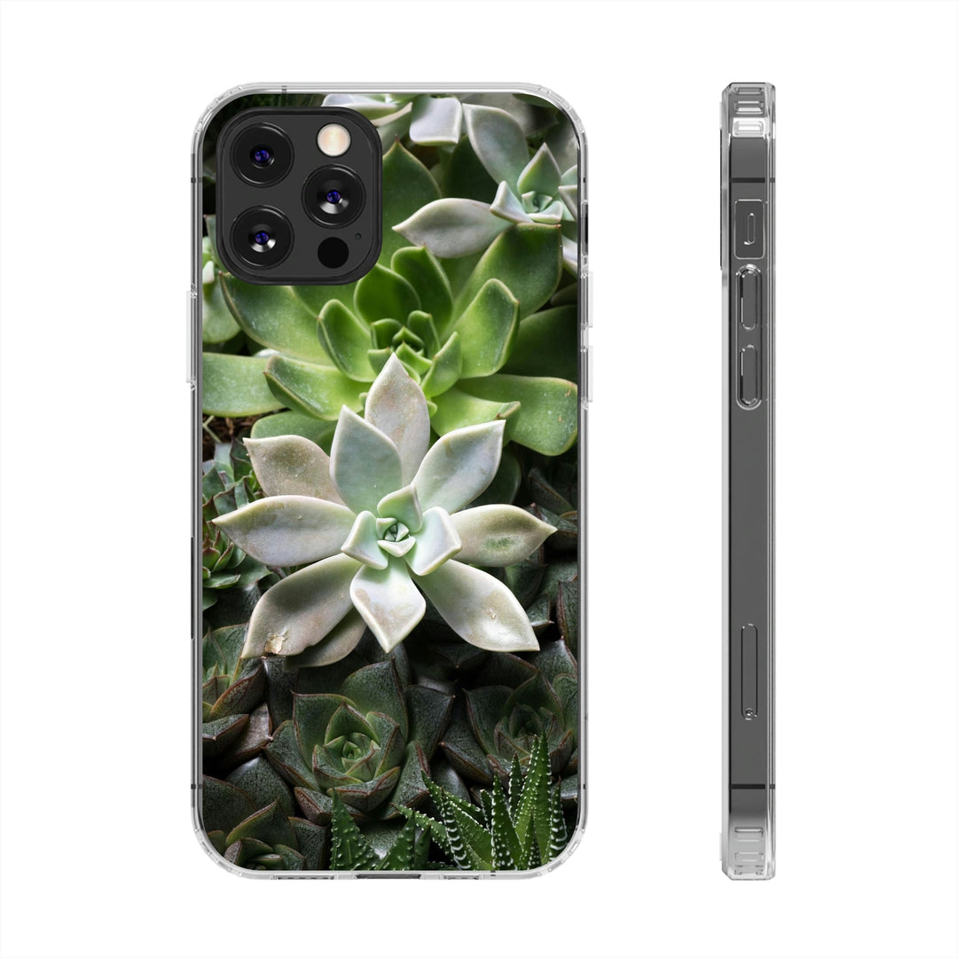 Succulent Array - Phone Case Featuring Photography Art - Visiting This World