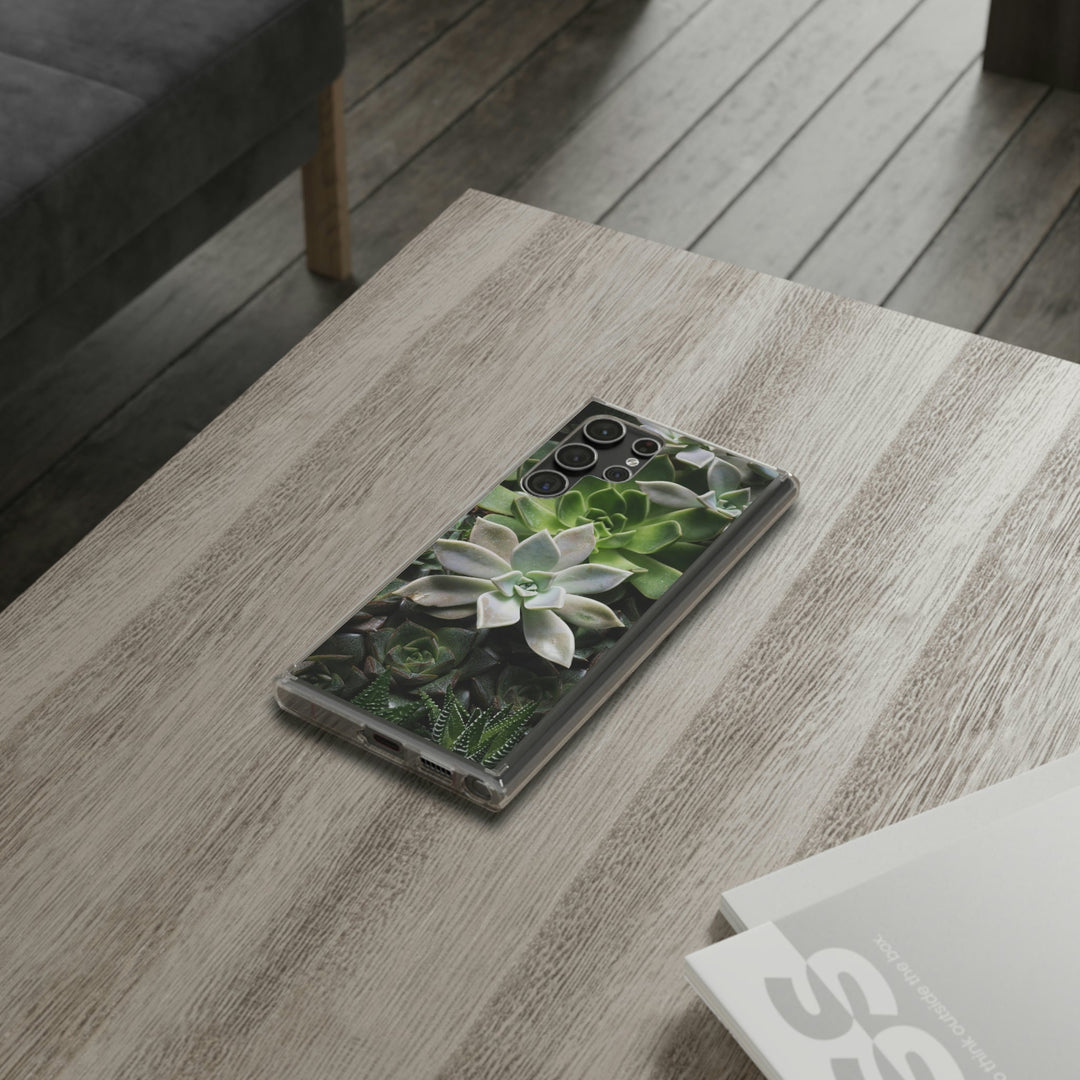 Succulent Array - Phone Case Featuring Photography Art - Visiting This World