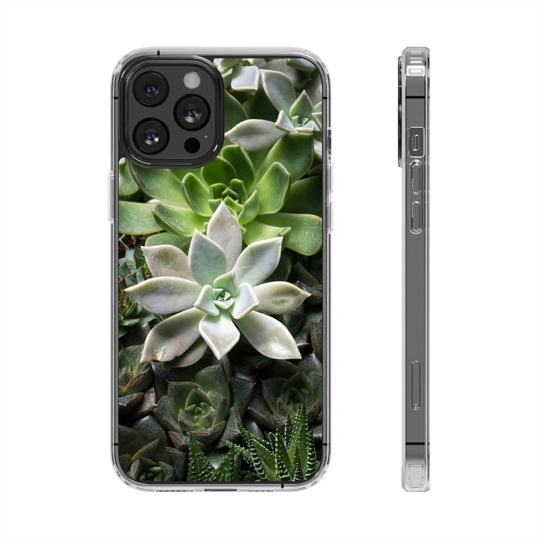 Succulent Array - Phone Case Featuring Photography Art - Visiting This World