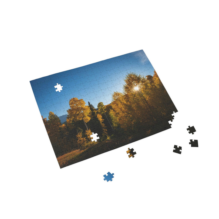 Sun Through the Aspens - Nature Puzzle (96, 252, 500, 1000-Piece) - Visiting This World