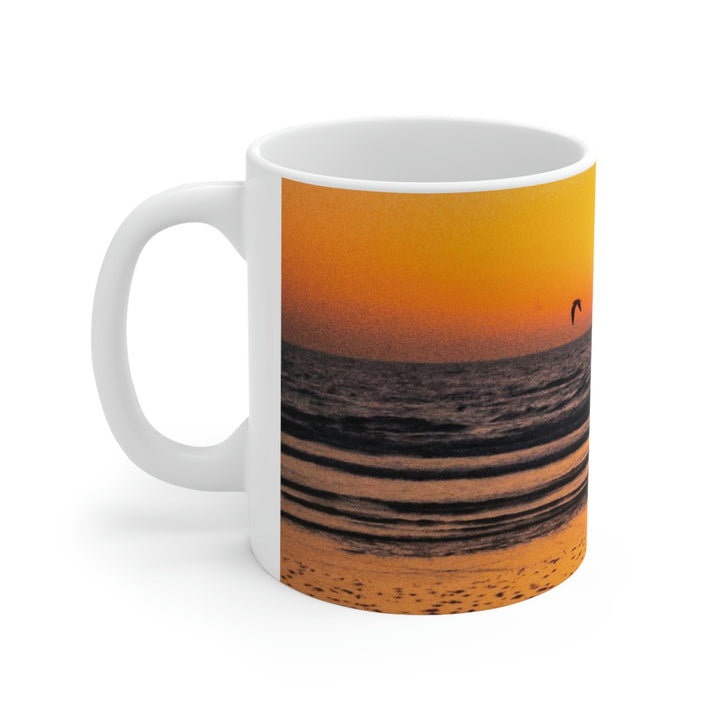 Sunrise on the Sea - Ceramic Mug 11oz - Visiting This World