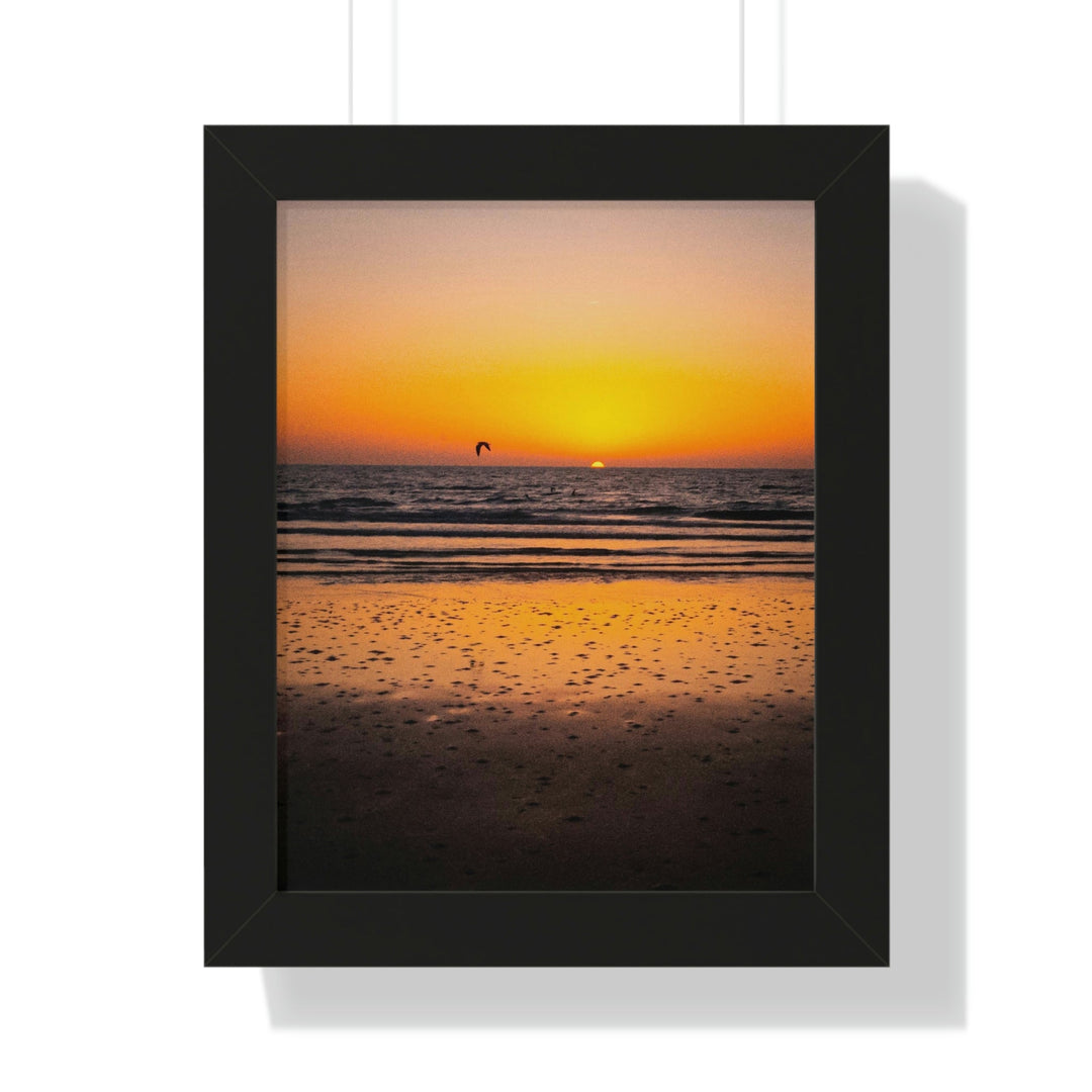 Sunrise on the Sea - Framed Print - Visiting This World