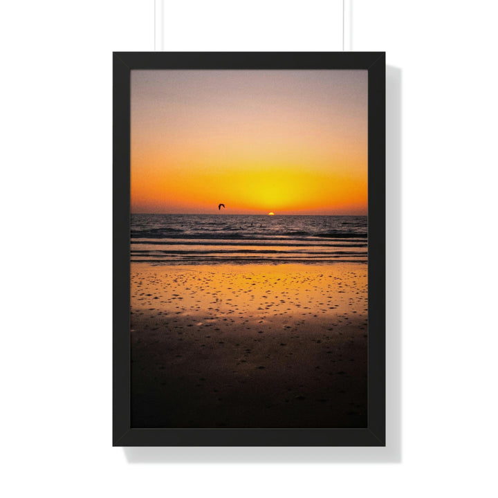 Sunrise on the Sea - Framed Print - Visiting This World