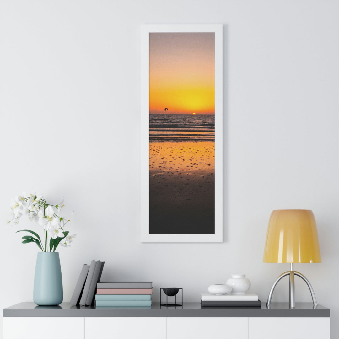 Sunrise on the Sea - Framed Print - Visiting This World