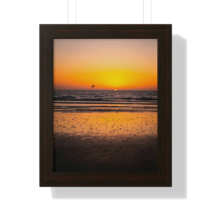 Sunrise on the Sea - Framed Print - Visiting This World