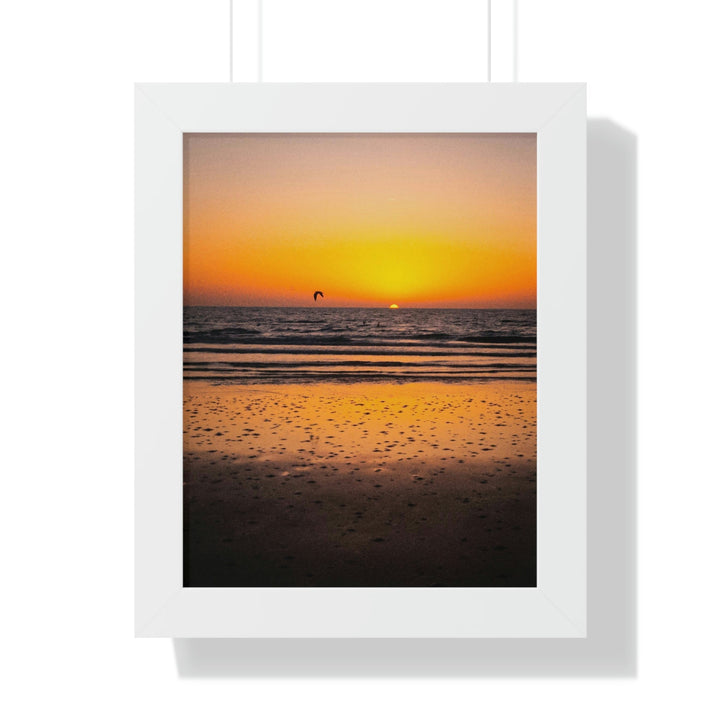 Sunrise on the Sea - Framed Print - Visiting This World