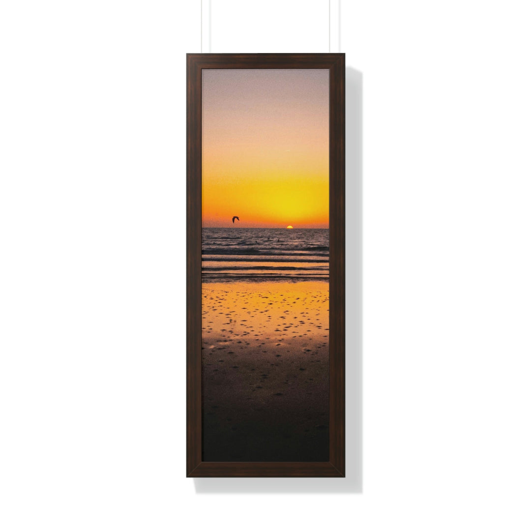 Sunrise on the Sea - Framed Print - Visiting This World