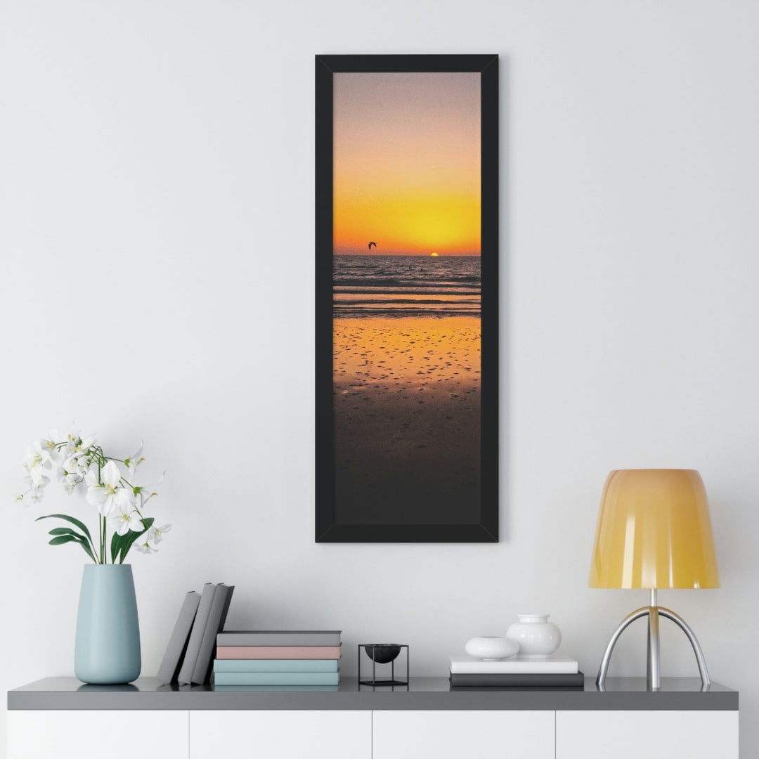 Sunrise on the Sea - Framed Print - Visiting This World