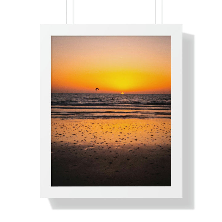 Sunrise on the Sea - Framed Print - Visiting This World