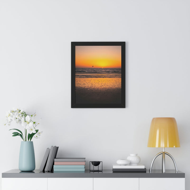 Sunrise on the Sea - Framed Print - Visiting This World