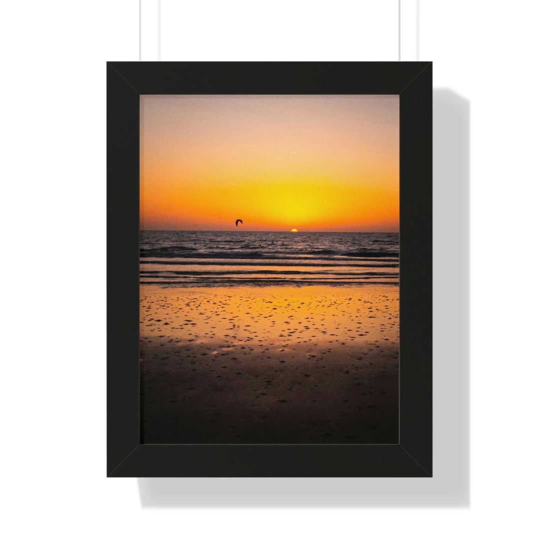 Sunrise on the Sea - Framed Print - Visiting This World