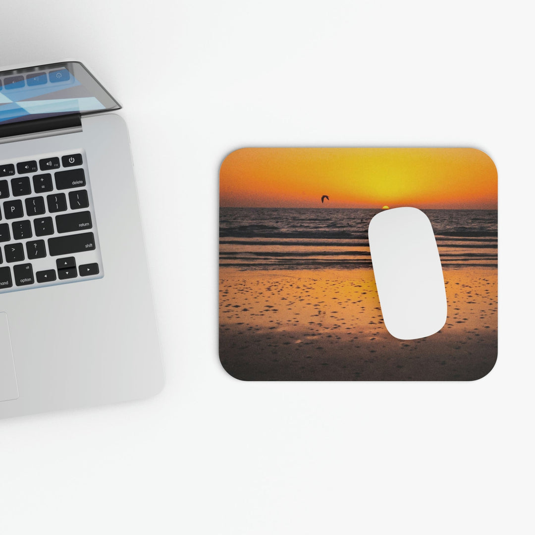 Sunrise on the Sea - Mouse Pad (Rectangle) - Visiting This World