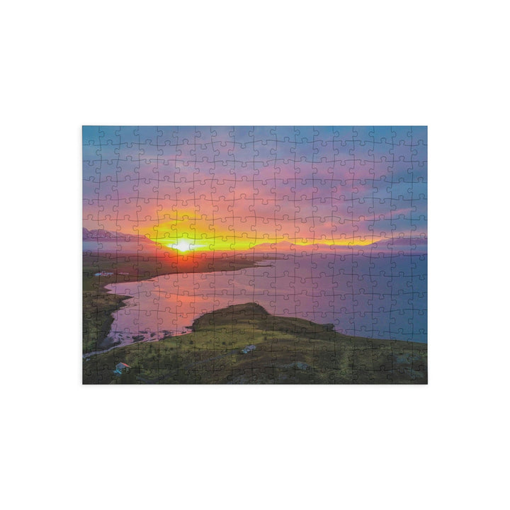 Sunset Over the Fjord Part 1 - Puzzle (96, 252, 500, 1000-Piece) - Visiting This World