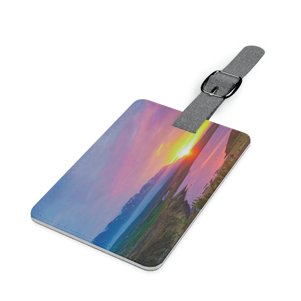 Sunset Over the Fjord Part 2 - Luggage Tag - Visiting This World
