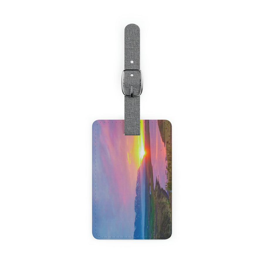 Sunset Over the Fjord Part 2 - Luggage Tag - Visiting This World