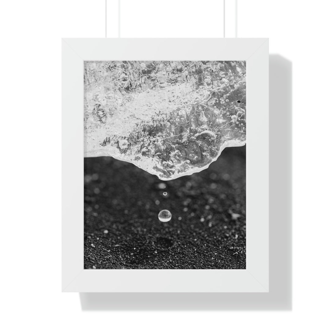 Suspended Droplet - Framed Print - Visiting This World