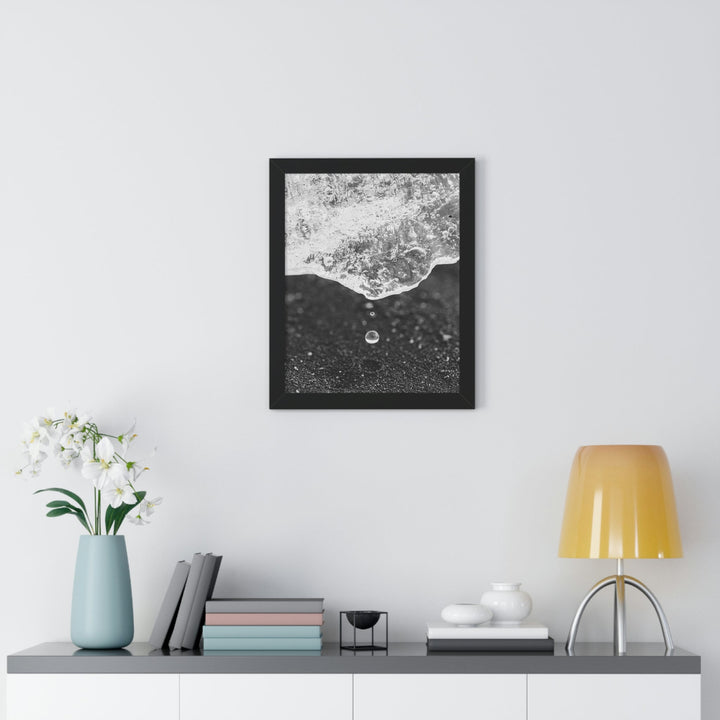 Suspended Droplet - Framed Print - Visiting This World