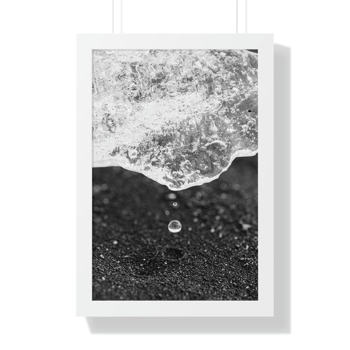 Suspended Droplet - Framed Print - Visiting This World